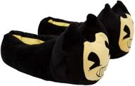 👟 bendy and the ink machine slippers - black and yellow slip-ons for better seo logo