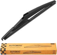 high performance autoboo 10 rear windshield wiper blade 🚗 replacement for rav4 2013-2018 | oe:85242-42040 - original equipment replacement logo