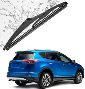 img 1 attached to High Performance AUTOBOO 10 Rear Windshield Wiper Blade 🚗 Replacement for RAV4 2013-2018 | OE:85242-42040 - Original Equipment Replacement