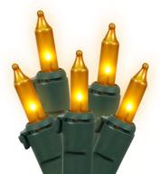 🌟 vickerman w4g1007: 100 light set gold mini-lights on green wire - illuminate your space with glamorous elegance логотип