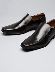 img 1 attached to 👞 Enhance Your Style with Mens Andros Slip Black: Discover the Perfect Slip-On