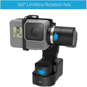 img 3 attached to 🎥 FeiyuTech WG2X 3-Axis Gimbal Stabilizer: Ideal for GoPro Hero 8, DJI Osmo Action, AEE, SJCAM and More - Official-Authorized