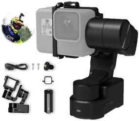 img 4 attached to 🎥 FeiyuTech WG2X 3-Axis Gimbal Stabilizer: Ideal for GoPro Hero 8, DJI Osmo Action, AEE, SJCAM and More - Official-Authorized