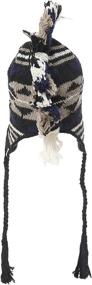 img 3 attached to 🧢 The Collection Royal: Mohawk Woolen Lined Beanie Ear Flap Hat - Stay Warm and Fashionable with This Classic Winter Headgear