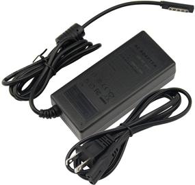 img 3 attached to Surface Pro Charger, 43W 12V 3.58A Power Supply Adapter with Power Cord for Microsoft Surface Pro 1, Pro 2, RT | Compatible with 1512, 1536, 1601 i5 i7 Tablets