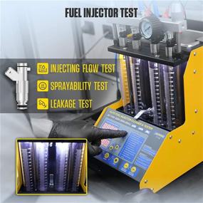 img 2 attached to 🔧 Enhanced AUTOOL Ultrasonic Fuel Injector Cleaner and Tester - Ideal for Petrol/Motorcycle Automotive Fuel Cleaning