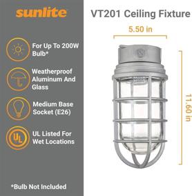 img 2 attached to Sunlite VT201 Vaporproof Industrial Metallic