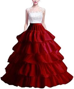 img 4 attached to Nyeutho Accessories Petticoat Underskirt Quinceanera Women's Clothing and Lingerie, Sleep & Lounge