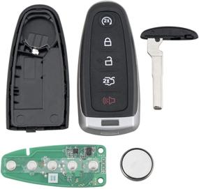 img 3 attached to 🔑 GPPOWER Replacement Remote for Ford Smart Proximity Keyless Entry Remote Start Key Fob - M3N5WY8609 164-R8092