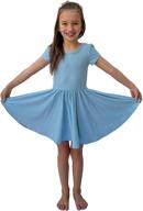 popinjay girls twirl dress: stunning white girls' dress for any occasion logo