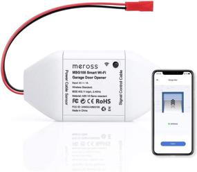 img 4 attached to 🚪 meross Smart Wi-Fi Garage Door Opener: App Control, Alexa & Google Assistant Compatible, No Hub Needed!