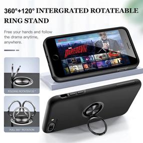 img 2 attached to JAME Protector Shockproof Protective Kickstand Cell Phones & Accessories