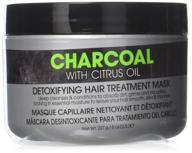 hair chemist charcoal hair mask for detoxification, 8 oz logo