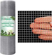 🐇 amagabeli 36" hardware cloth 100 ft 1/4 mesh galvanized welded wire 23 gauge metal roll - ideal for vegetable gardens, rabbit fencing, snake fence, chicken coops, critter control, gopher/raccoon/possum repellent, rehab cages, and windows logo