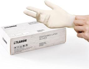 img 4 attached to 🧤 LANON Textured Disposable Ambidextrous Occupational Health & Safety Products for Enhanced Protection