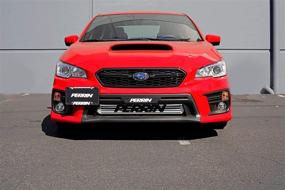 img 1 attached to Набор для переноса держателя номерного знака PERRIN для Subaru WRX/STI 2015-17 впереди