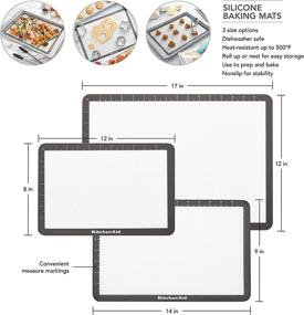 img 2 attached to KitchenAid Silicone Medium Baking 9X14 Inch