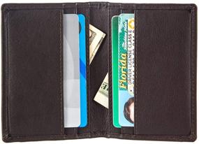 img 4 attached to 🧳 RFID Wallet Slot Bifold Holder: Ultimate Men's Accessory for Secure and Stylish Organization