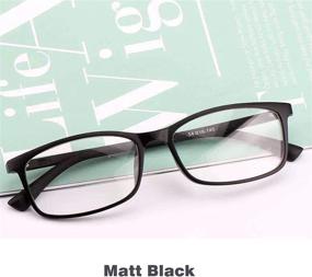img 1 attached to Eyestrain Light Blocking Reading Glasses
