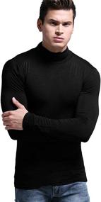 img 4 attached to Ouruikia Lightweight Thermal Turtleneck Pullover Sports & Fitness for Other Sports
