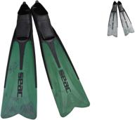 🤿 seac talent camo medium-long fins: optimal spearfishing gear for enhanced underwater performance logo