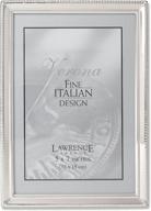 🖼️ stunning 5x7 picture frame - lawrence frames 11657 with bead border design логотип