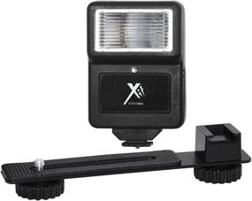 img 2 attached to 📸 Xit XTCF1BRK Digital Slave Flash with Bracket for Digital/SLR/DSLR Camera (Black): Enhance Your Photography Experience