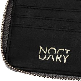 img 2 attached to 👝 Versatile Zipper Wallet for Men and Women - Zip Around Bifold with Multi Card Holder