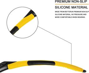 img 1 attached to 🧦 Enhance Your Style with Betterun Yellow Replacement Socks by Oakley
