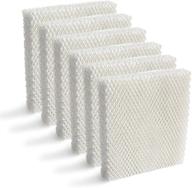 🌬️ lemige 6 pack hft600 wicking filters for honeywell tower humidifiers - compatible with hev615, hev620 - compare to hft600t, hft600pdq логотип