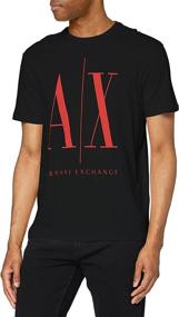 img 4 attached to 👕 Armani Exchange Men's Graphic T-Shirt: Stylish Clothing for Men - T-Shirts & Tanks