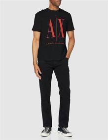 img 2 attached to 👕 Armani Exchange Men's Graphic T-Shirt: Stylish Clothing for Men - T-Shirts & Tanks