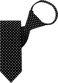 img 3 attached to Stylish Jacob Alexander Polka Dotted Zipper Boys' Accessories: A Must-Have for Neckties!