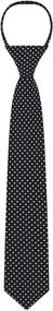 img 2 attached to Stylish Jacob Alexander Polka Dotted Zipper Boys' Accessories: A Must-Have for Neckties!