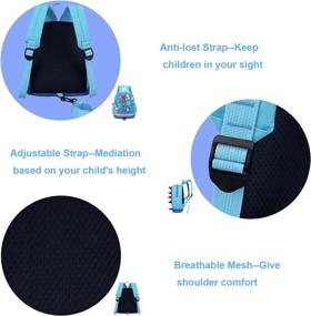 img 1 attached to 🎒 Adorable BABY DIARY Backpacks: Perfect Preschool & Kindergarten Bags for Kids