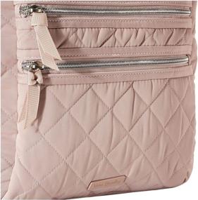 img 2 attached to 👜 Stylish and Functional: Vera Bradley Women's Performance Twill Triple Zip Hipster Crossbody Purse – The Perfect Companion for On-the-Go Women!