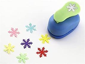 img 1 attached to CADY Crafts Punch 1-Inch Snowflake Paper Punches