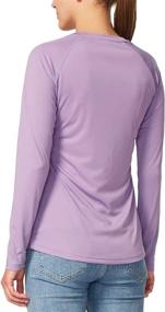 img 3 attached to 👚 BALEAF Women's SPF 50+ Sun Protection Long Sleeve Shirts – Quick Dry Lightweight T-Shirt for Outdoor Hiking, Running, and Fishing