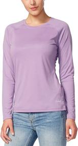 img 4 attached to 👚 BALEAF Women's SPF 50+ Sun Protection Long Sleeve Shirts – Quick Dry Lightweight T-Shirt for Outdoor Hiking, Running, and Fishing