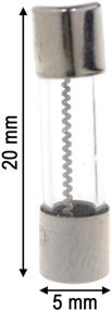 img 1 attached to 🔌 Enhanced Safety with BCP Pack Slow Blow Glass Fuses