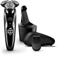 🪒 philips norelco shaver 9700: smartclean, rechargeable wet/dry electric shaver with cleansing brush (s9721/89) logo