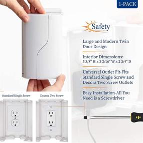 img 2 attached to Safety Innovations 10408 Dual Outlet