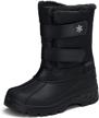 insulated waterproof outdoor walking booties boys' shoes logo