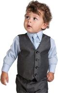 shiny penny boys formal suit set with necktie, sizes 3-7 logo