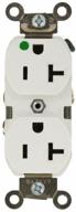 leviton 8300 hlw receptacle grounding illuminated logo