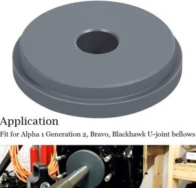 img 1 attached to 🔧 Bellow Retainer Ring Sleeve Installation Tool: Compatible with Mercruiser Bravo, Alpha1, Gen 2 | Replace 91-818162 & Sierra 18-9870
