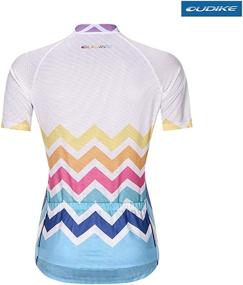 img 2 attached to Cycling Jersey Sleeve Comfortable Pink Blue