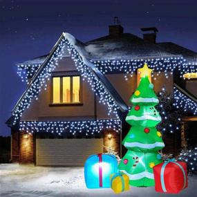 img 2 attached to Надувное многоцветное рождественское украшение DearHouse