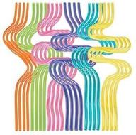krazy straw, разные цвета, 72 шт. логотип
