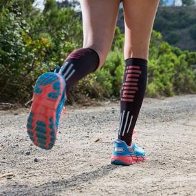 img 2 attached to 🧦 The Ultimate Performance Enhancer: Injinji Ultra Compression OTC Sock